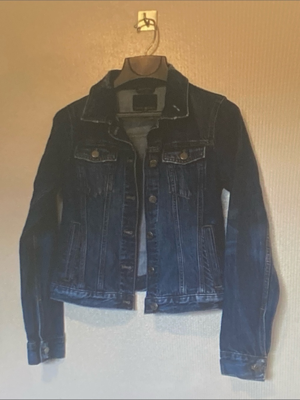 Banana Republic Indigo Denim Trucker Jacket